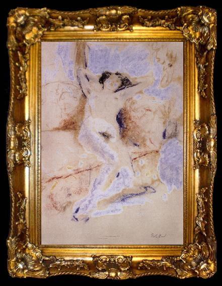 framed  Edouard Vuillard Kara arm lift, ta009-2